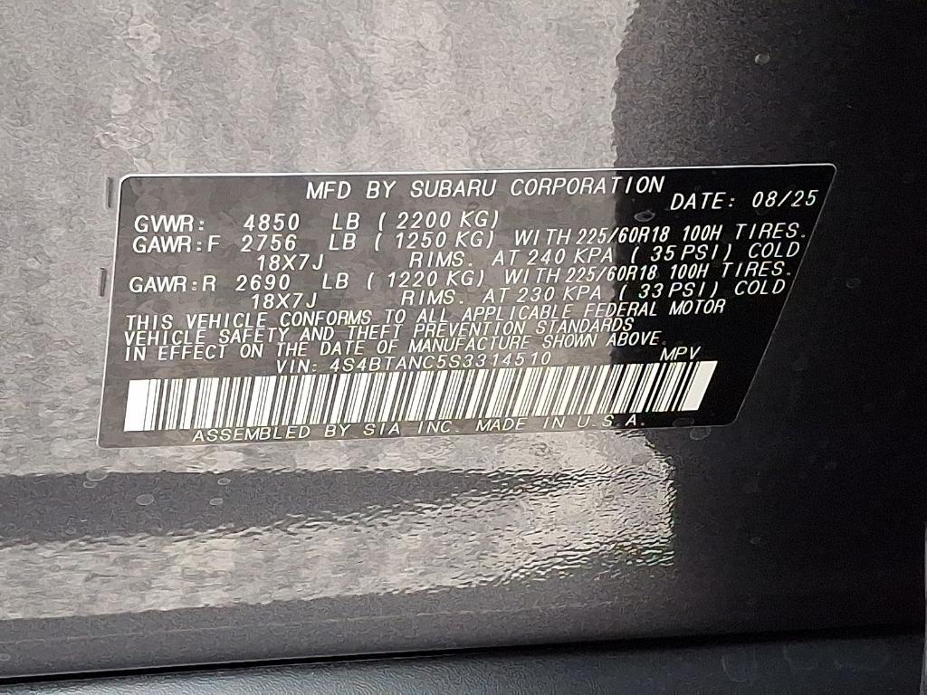 new 2025 Subaru Outback car, priced at $39,221