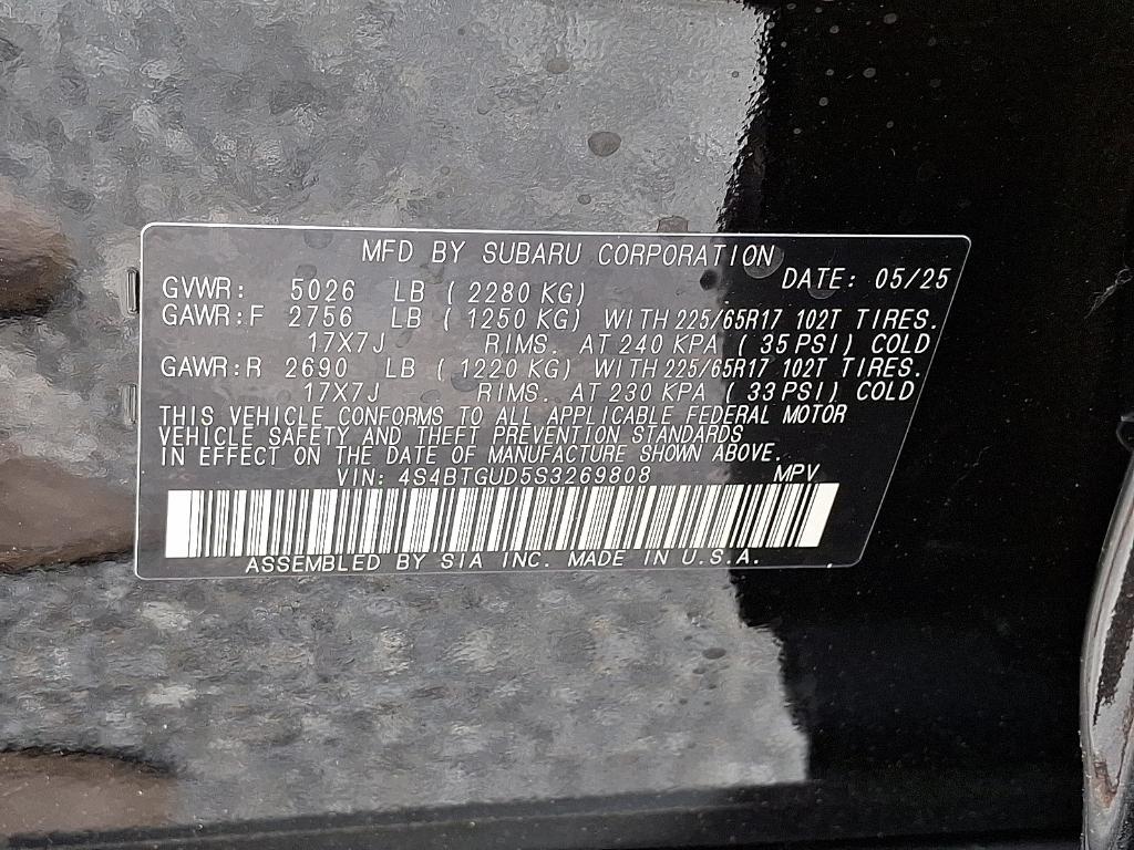 new 2025 Subaru Outback car, priced at $42,830