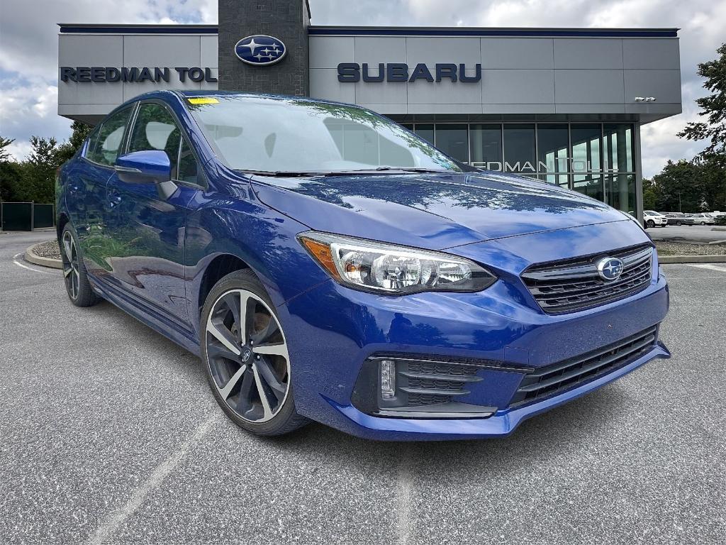 used 2022 Subaru Impreza car, priced at $26,999