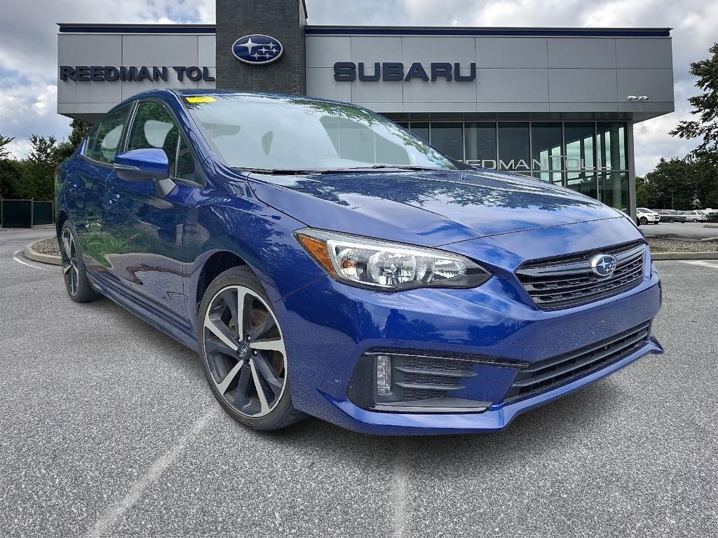used 2022 Subaru Impreza car, priced at $26,999