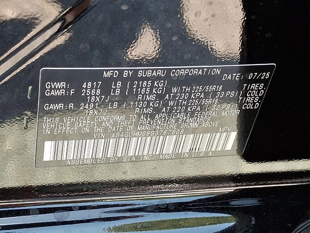 new 2025 Subaru Crosstrek car, priced at $34,326