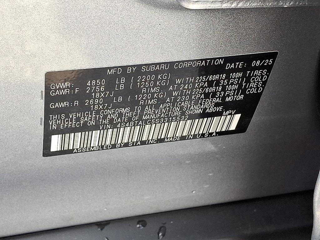 new 2025 Subaru Outback car, priced at $37,668
