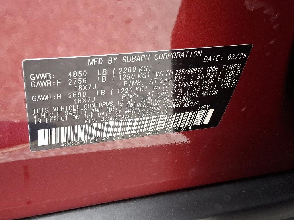 new 2025 Subaru Outback car, priced at $39,370