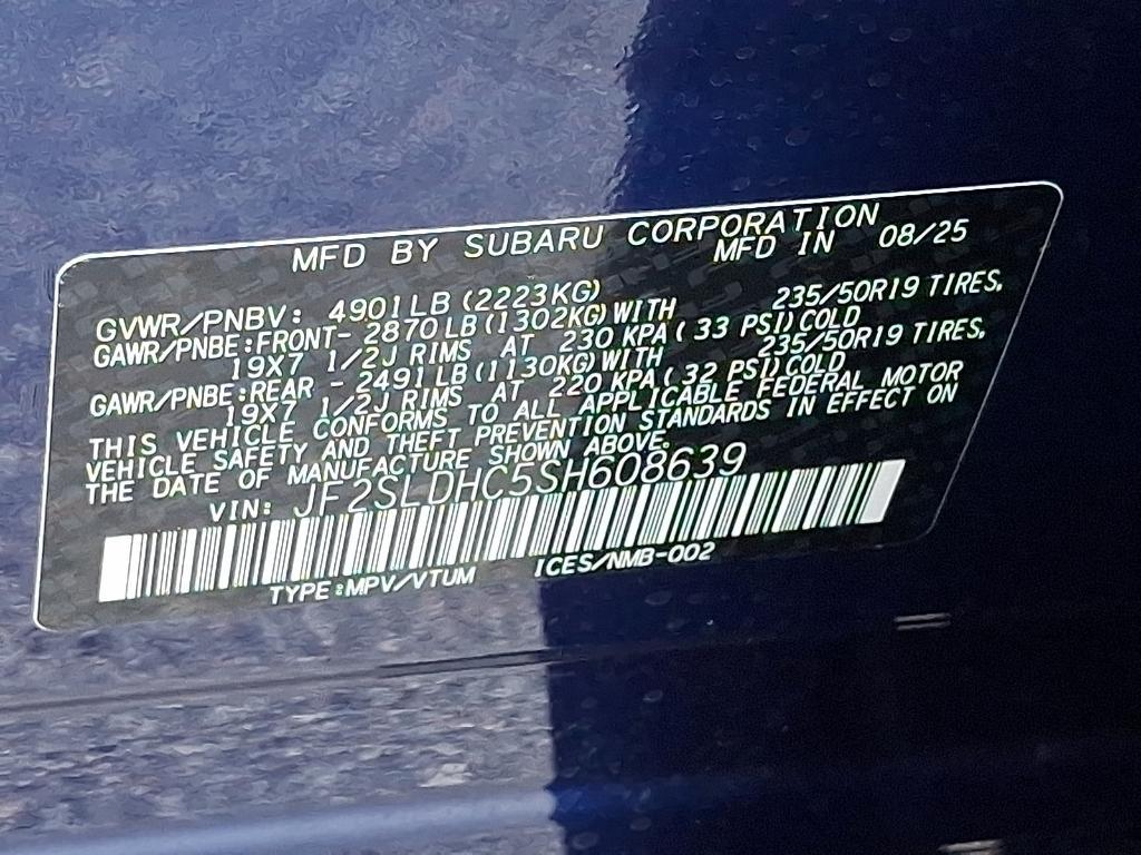 new 2025 Subaru Forester car, priced at $37,575