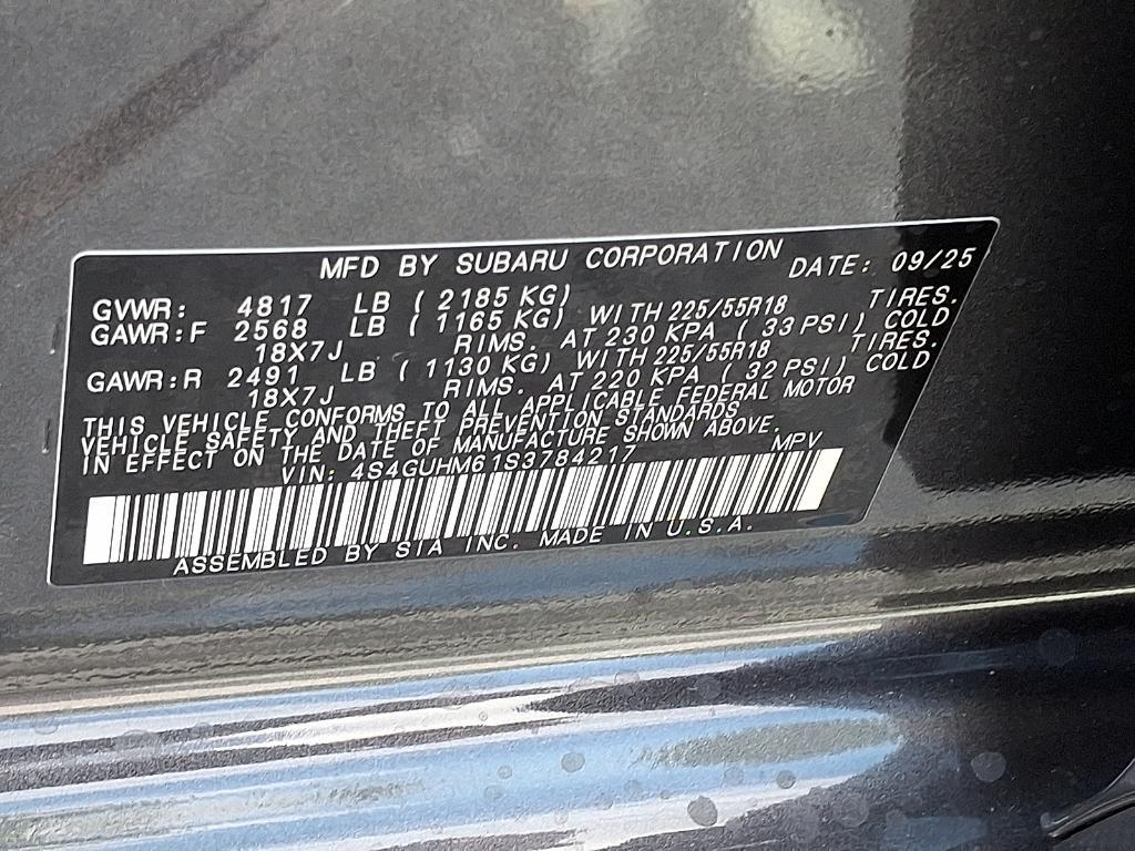 new 2025 Subaru Crosstrek car, priced at $34,220