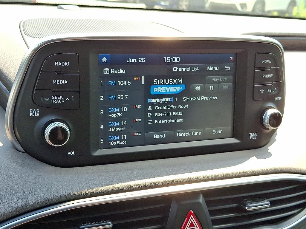 used 2019 Hyundai Santa Fe car, priced at $15,999