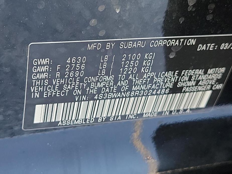 new 2024 Subaru Legacy car, priced at $35,741