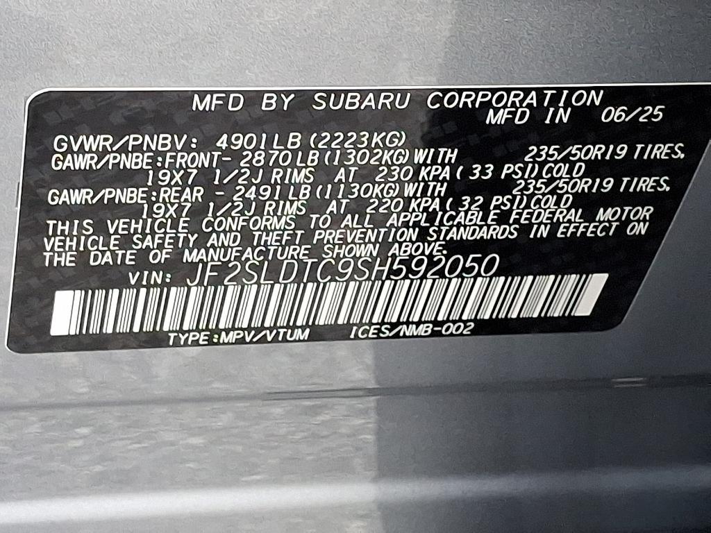 new 2025 Subaru Forester car, priced at $40,972