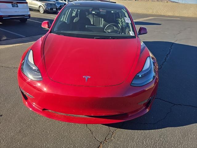 used 2023 Tesla Model 3 car, priced at $36,300