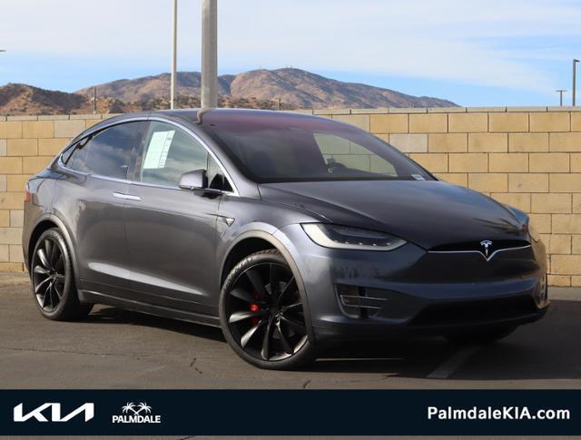 used 2017 Tesla Model X car, priced at $38,200