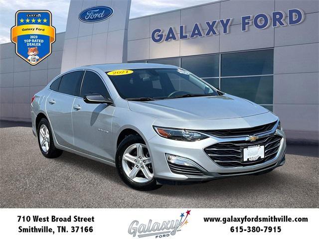 used 2021 Chevrolet Malibu car, priced at $16,995