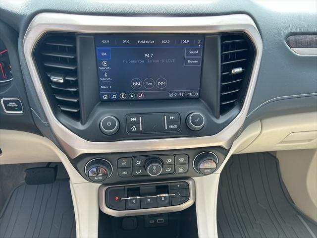 used 2023 GMC Acadia car, priced at $36,400