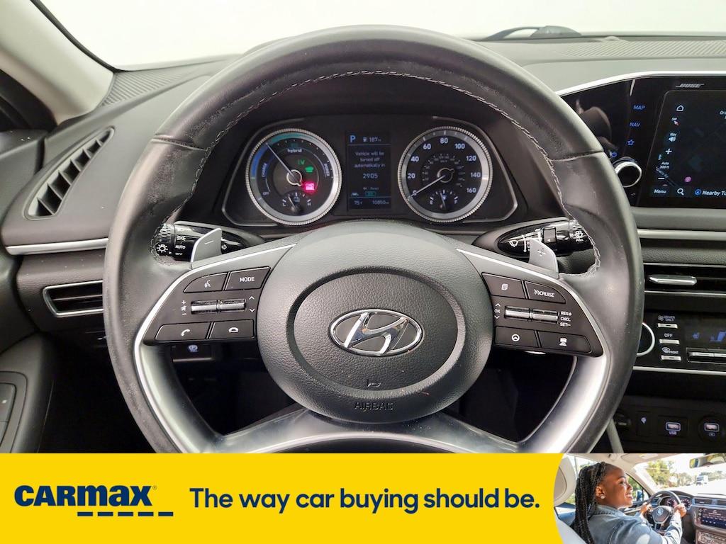 used 2023 Hyundai Sonata Hybrid car, priced at $26,998