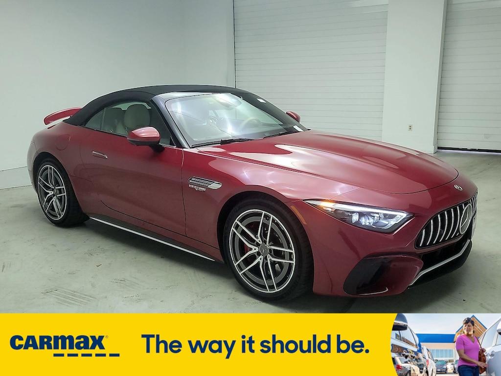 used 2022 Mercedes-Benz AMG SL 55 car, priced at $90,998