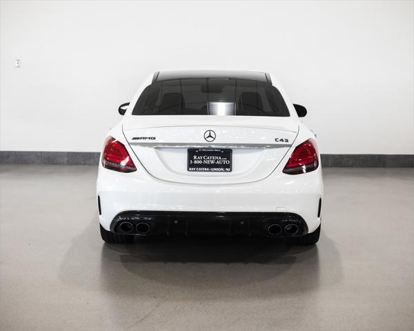 used 2021 Mercedes-Benz AMG C 43 car, priced at $49,790