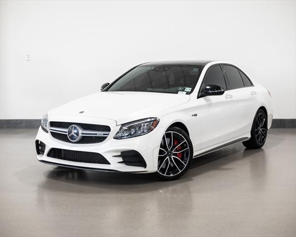 used 2021 Mercedes-Benz AMG C 43 car, priced at $49,790