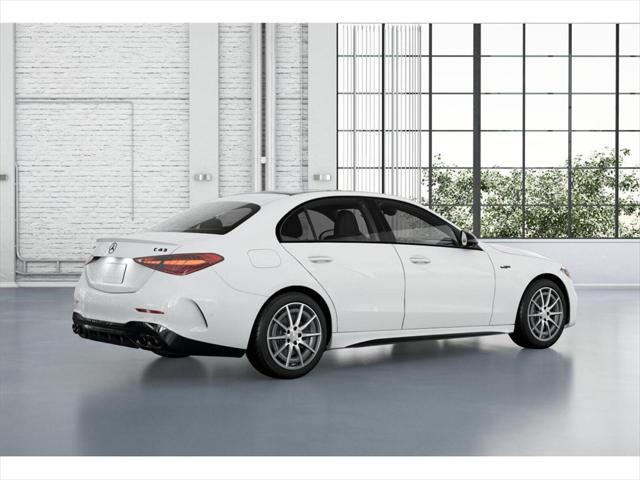 new 2025 Mercedes-Benz AMG C 43 car, priced at $69,850
