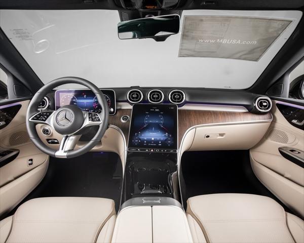 new 2025 Mercedes-Benz C-Class car, priced at $53,055