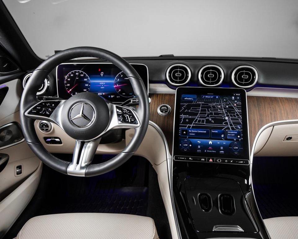 used 2024 Mercedes-Benz C-Class car, priced at $44,995
