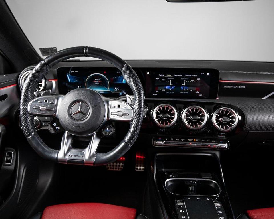 used 2022 Mercedes-Benz AMG CLA 35 car, priced at $37,490