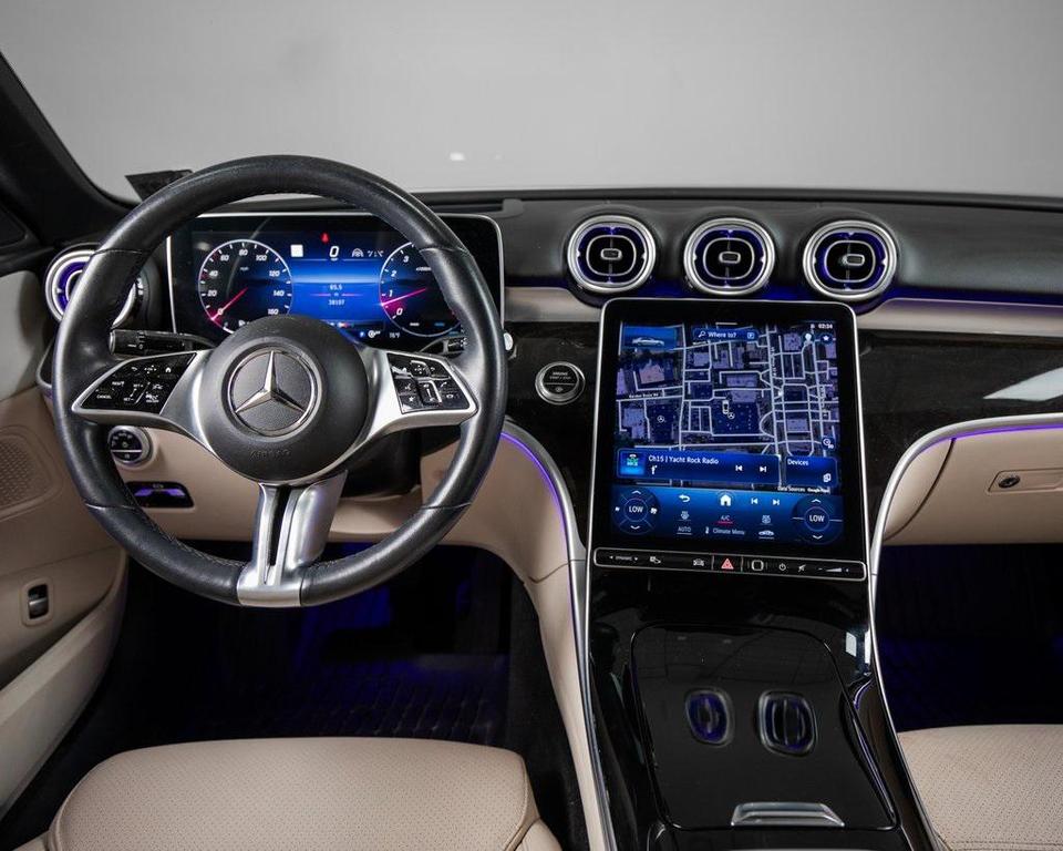 used 2023 Mercedes-Benz C-Class car, priced at $38,490