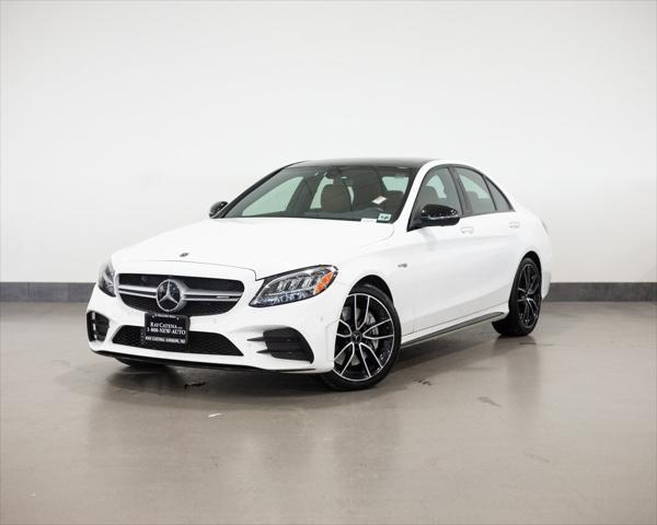 used 2021 Mercedes-Benz AMG C 43 car, priced at $42,890