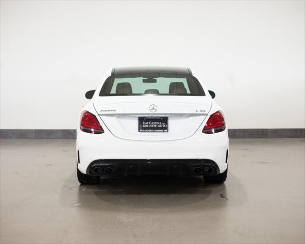 used 2021 Mercedes-Benz AMG C 43 car, priced at $42,890