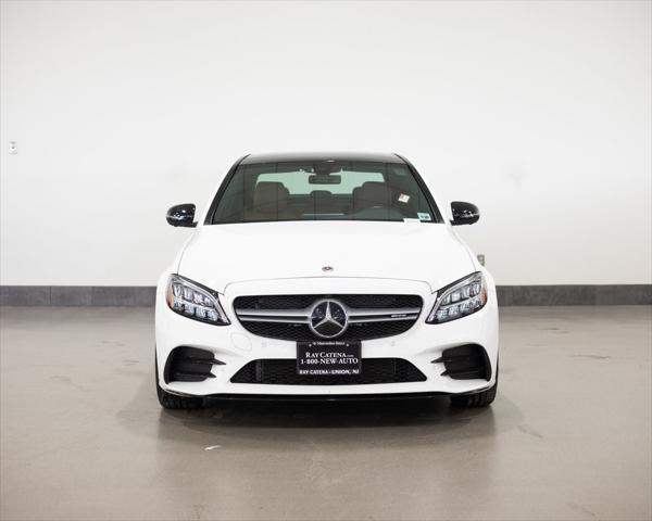 used 2021 Mercedes-Benz AMG C 43 car, priced at $42,890