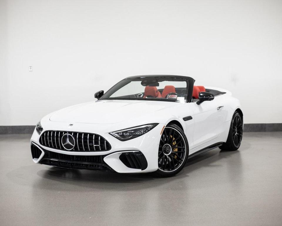 used 2022 Mercedes-Benz AMG SL 55 car, priced at $96,890
