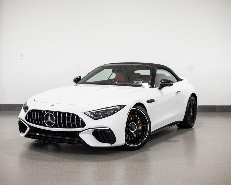 used 2022 Mercedes-Benz AMG SL 55 car, priced at $96,890