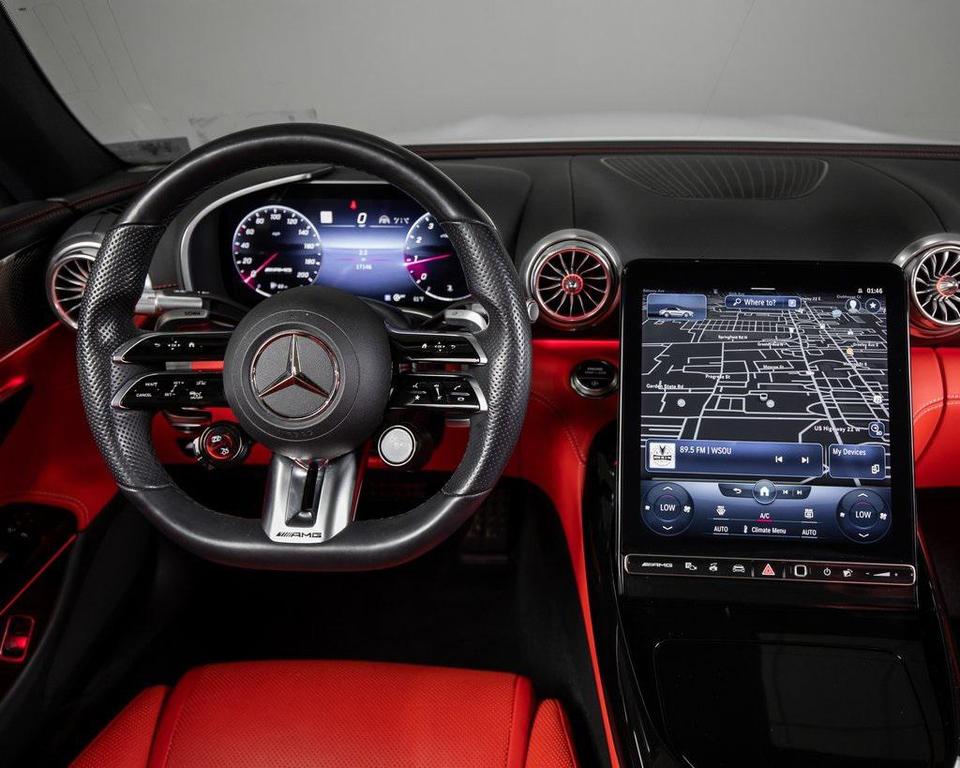 used 2022 Mercedes-Benz AMG SL 55 car, priced at $96,890