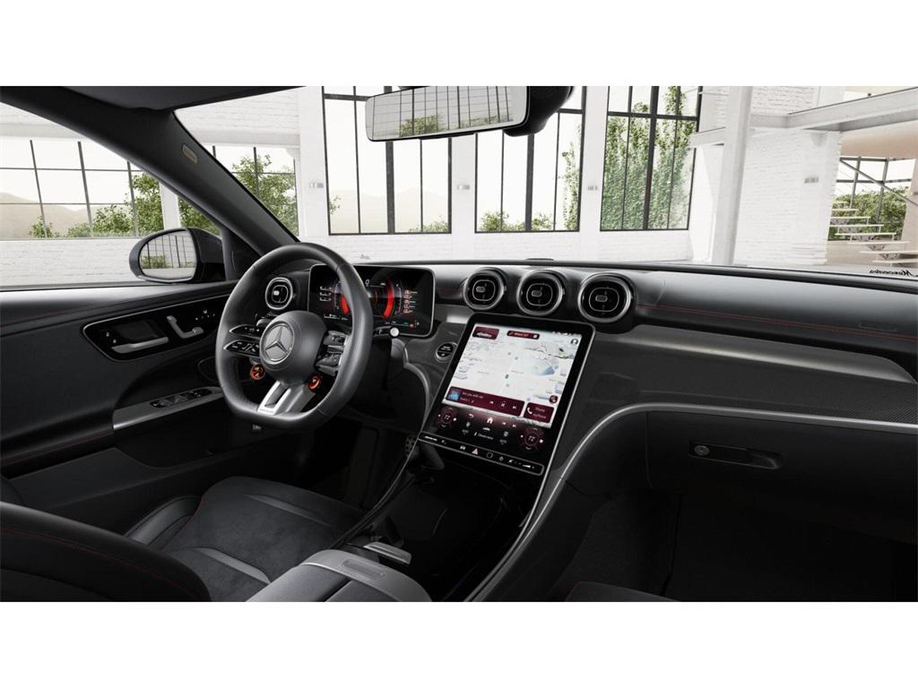 new 2025 Mercedes-Benz AMG C 43 car, priced at $64,650