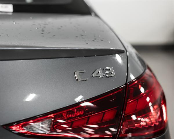 new 2024 Mercedes-Benz AMG C 43 car, priced at $70,610