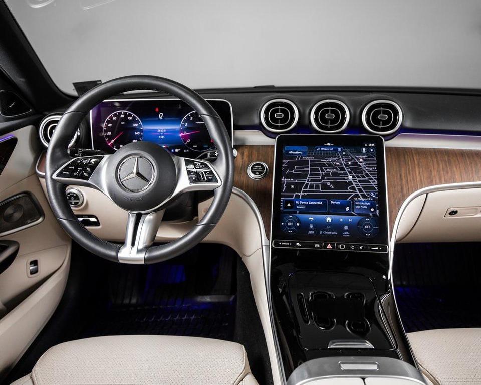 used 2024 Mercedes-Benz C-Class car, priced at $43,995