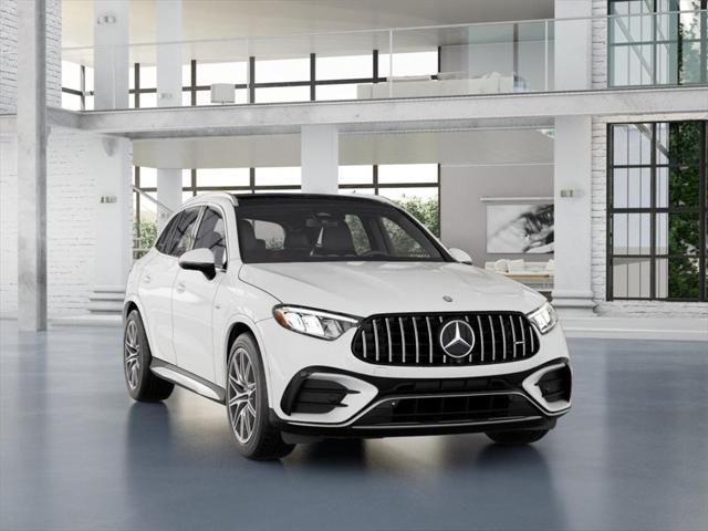 new 2025 Mercedes-Benz AMG GLC 63 car, priced at $87,200