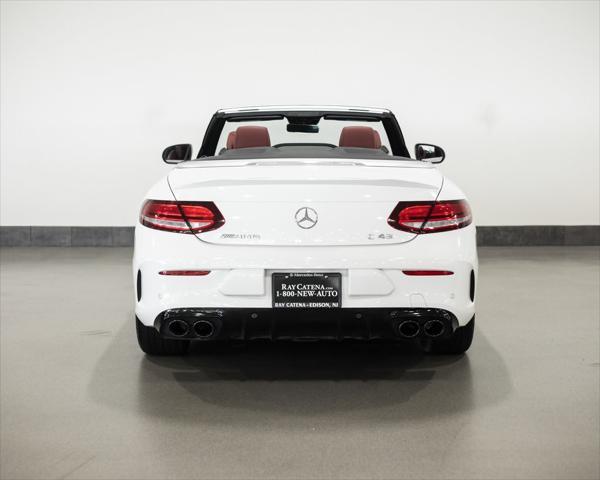 used 2023 Mercedes-Benz AMG C 43 car, priced at $61,995