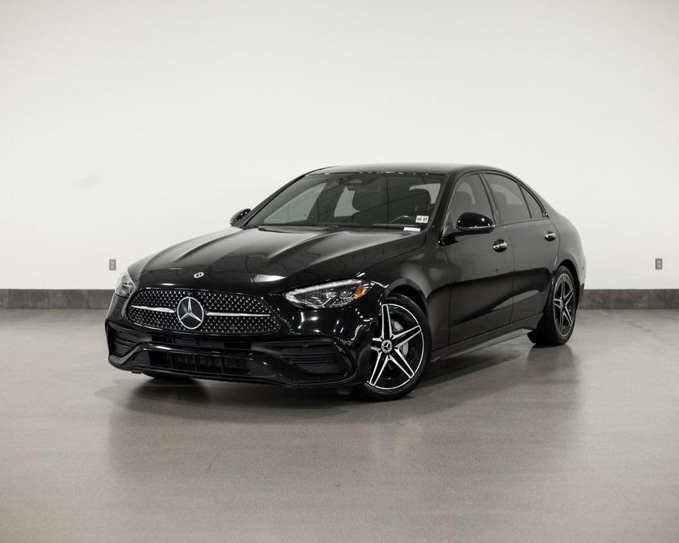 used 2022 Mercedes-Benz C-Class car, priced at $38,990