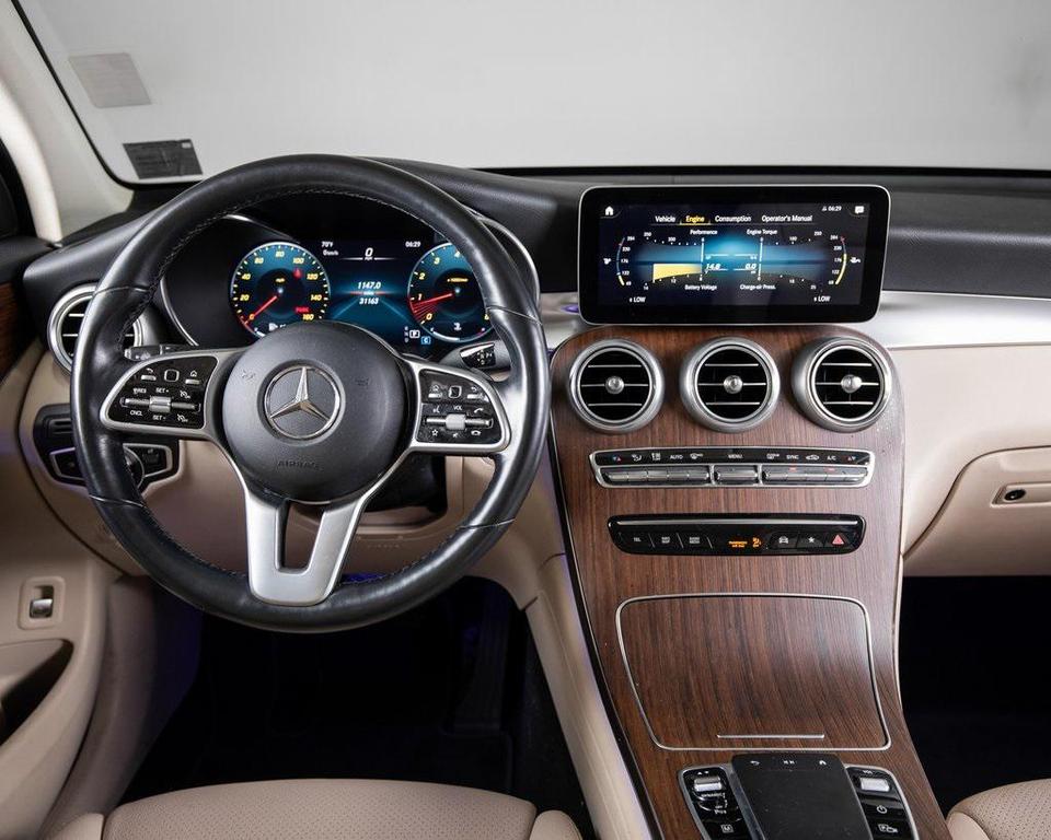 used 2022 Mercedes-Benz GLC 300 car, priced at $34,995