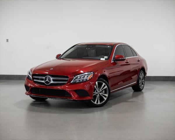 used 2021 Mercedes-Benz C-Class car, priced at $28,995