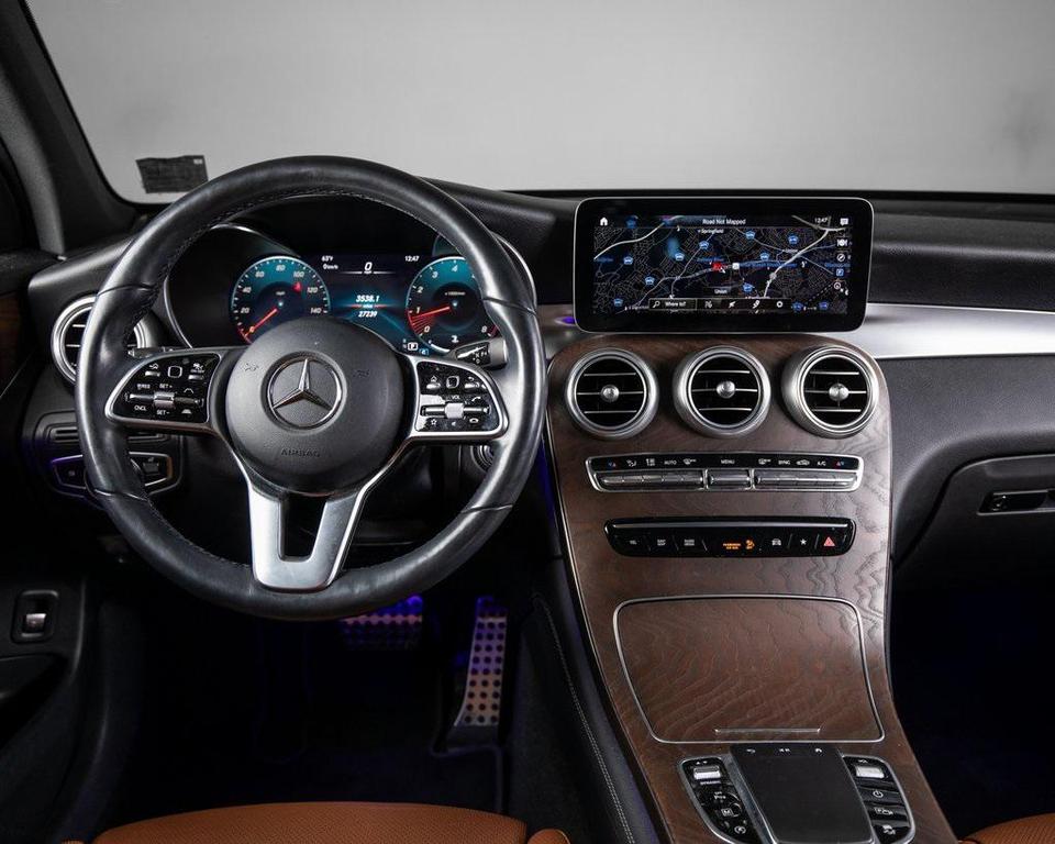 used 2021 Mercedes-Benz GLC 300 car, priced at $33,990