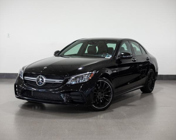 used 2020 Mercedes-Benz AMG C 43 car, priced at $48,890