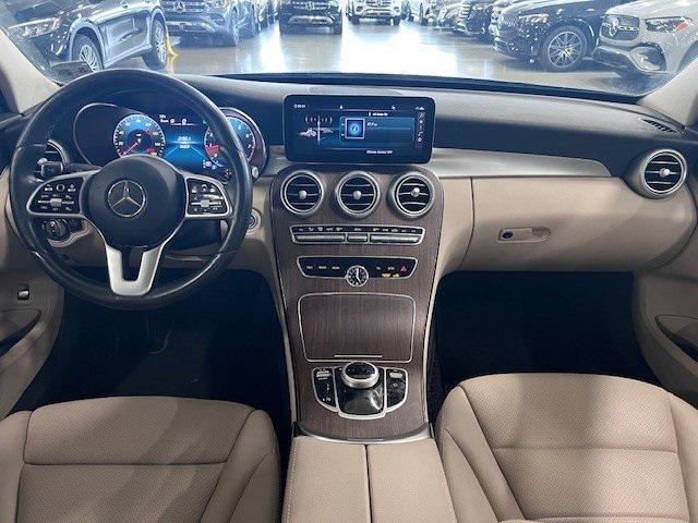 used 2021 Mercedes-Benz C-Class car, priced at $29,995