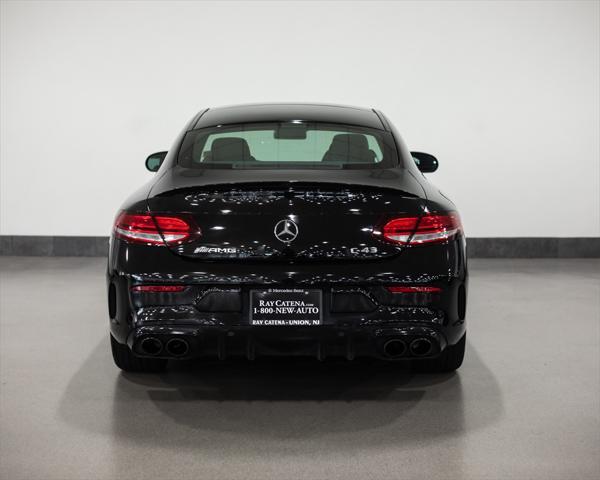 used 2021 Mercedes-Benz AMG C 43 car, priced at $47,890