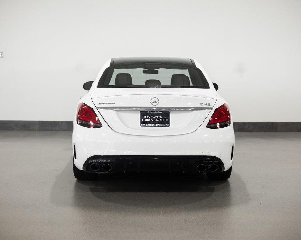 used 2021 Mercedes-Benz AMG C 43 car, priced at $46,390