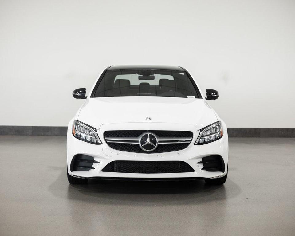used 2021 Mercedes-Benz AMG C 43 car, priced at $46,390