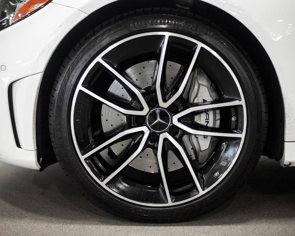 used 2021 Mercedes-Benz AMG C 43 car, priced at $46,390