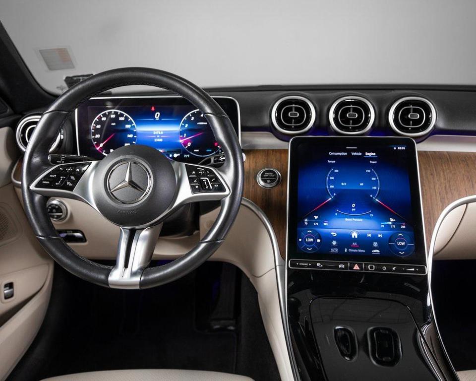 used 2023 Mercedes-Benz C-Class car, priced at $37,995