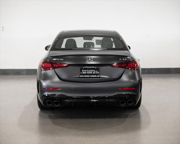 new 2024 Mercedes-Benz AMG C 43 car, priced at $71,700