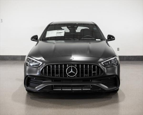 new 2024 Mercedes-Benz AMG C 43 car, priced at $71,700