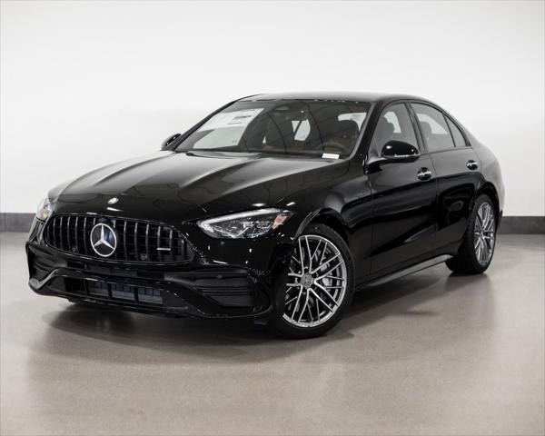 new 2024 Mercedes-Benz AMG C 43 car, priced at $67,595